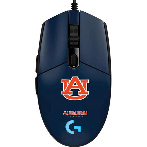 Auburn University Logo Blue G203 Prodigy RGB Wired Gaming Mouse Skin